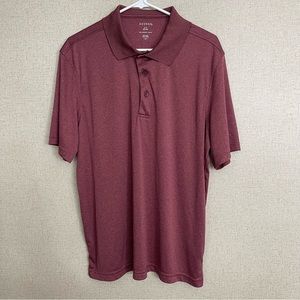 George Classic Fit Polo Shirt Mens Size Large Short Sleeve